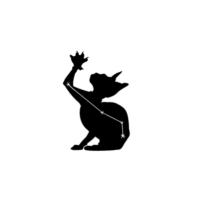 Hairless Cat Zodiac Stickers